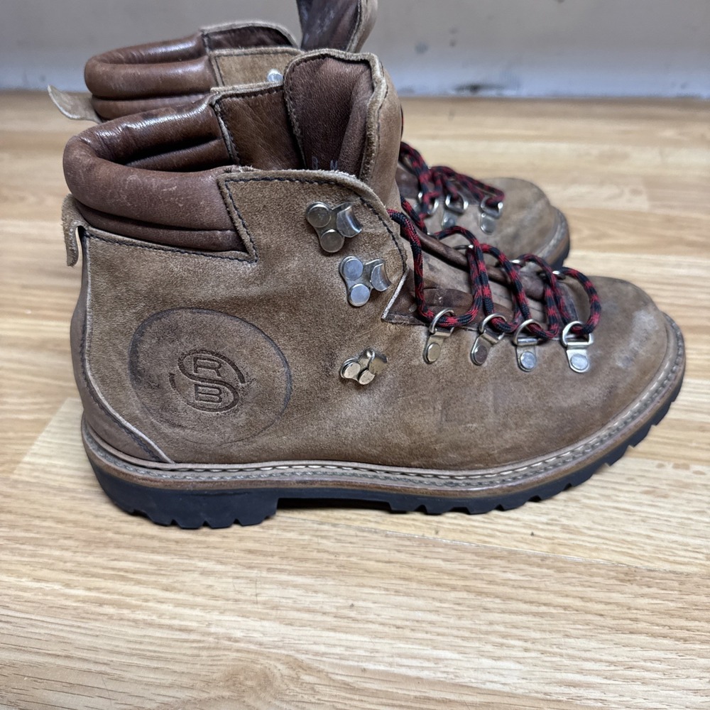 SBR Hiking Mountaineering Boots 8813 Vibram Sole Mens ‎ Size 8M - Picture 4 of 7